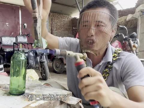 农民研究出玻璃焊接技术，汽车玻璃裂纹了也能焊接，一般人焊不住