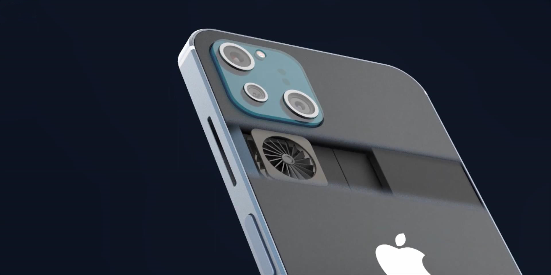 iphone13渲染图,iphone13宣传图 iphone13promax渲染图a15配漩涡风扇120刷新屏占比达到100