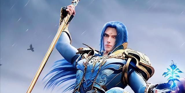 蓝银皇是唐三的象征,在女神眼中,就是帅气迷人.