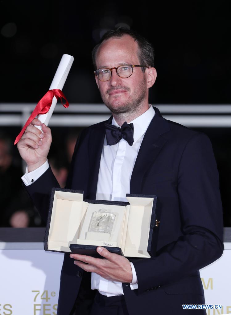 Director Juho Kuosmanen, co-winner of the Grand Prix award for the film 