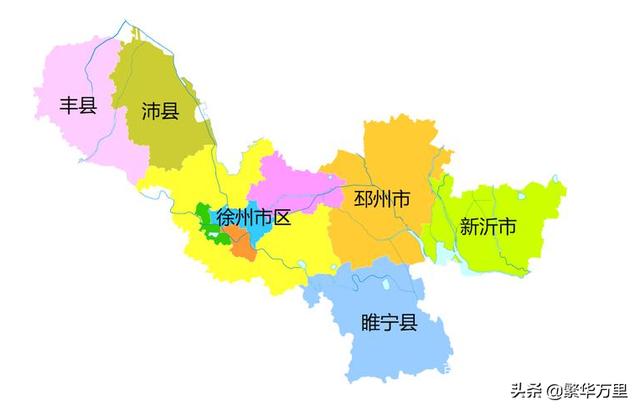 江苏省的区划调整13个地级市之一徐州市为何有10个区县