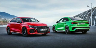 全新奥迪RS 3官图发布，百公里加速3.8秒