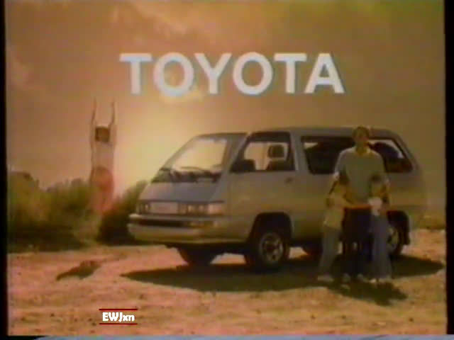 1987年丰田Van北美市场宣传片，没错……