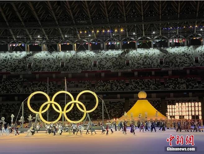 东京奥运开幕!圣火这样点燃!中国代表团惊艳亮相!