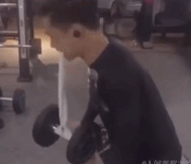 每日有趣gif图片全班就你最出彩