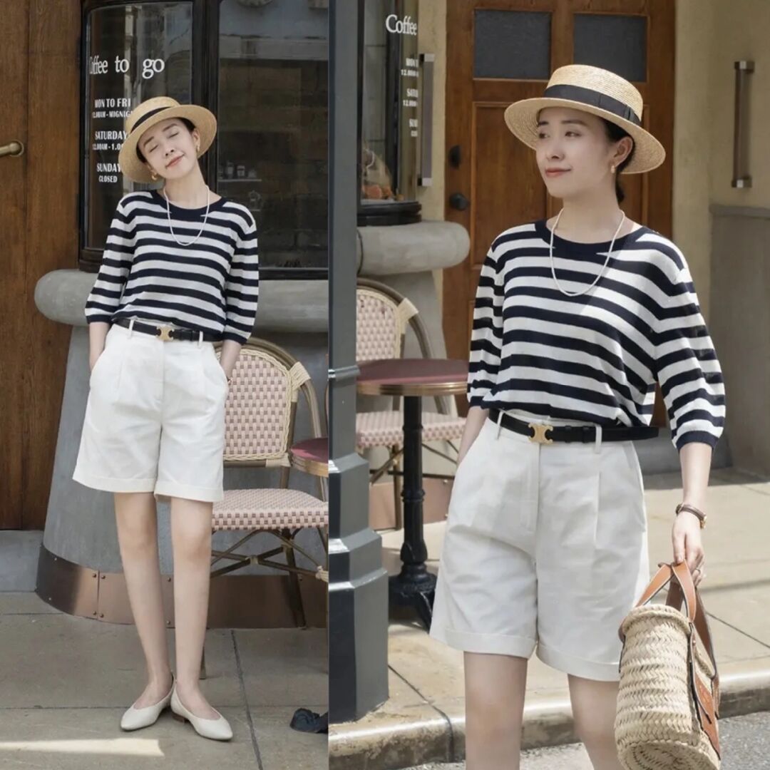 这才是30岁女人该有的夏季穿搭，大方得体又优雅，时髦高级不显老