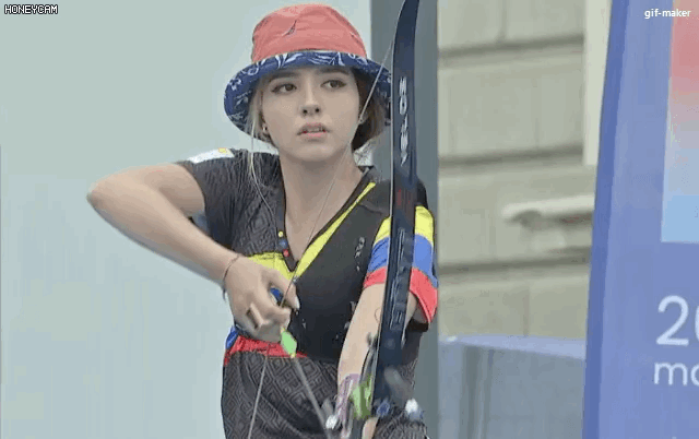 (哥伦比亚射箭选手 Valentina Acosta Giraldo)