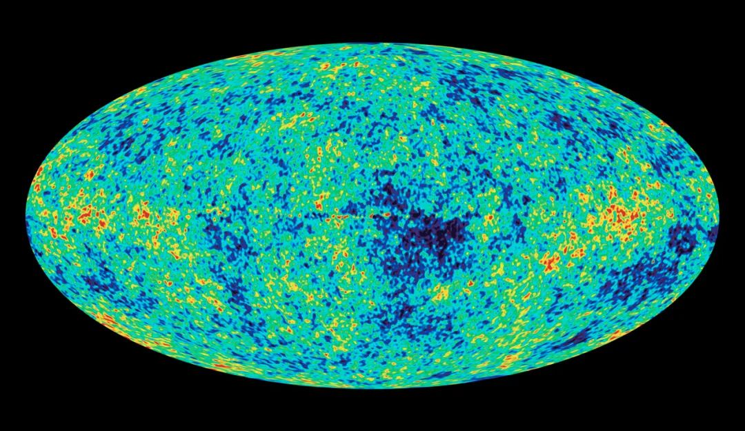 宇宙微波背景辐射(图片来源:nasa)