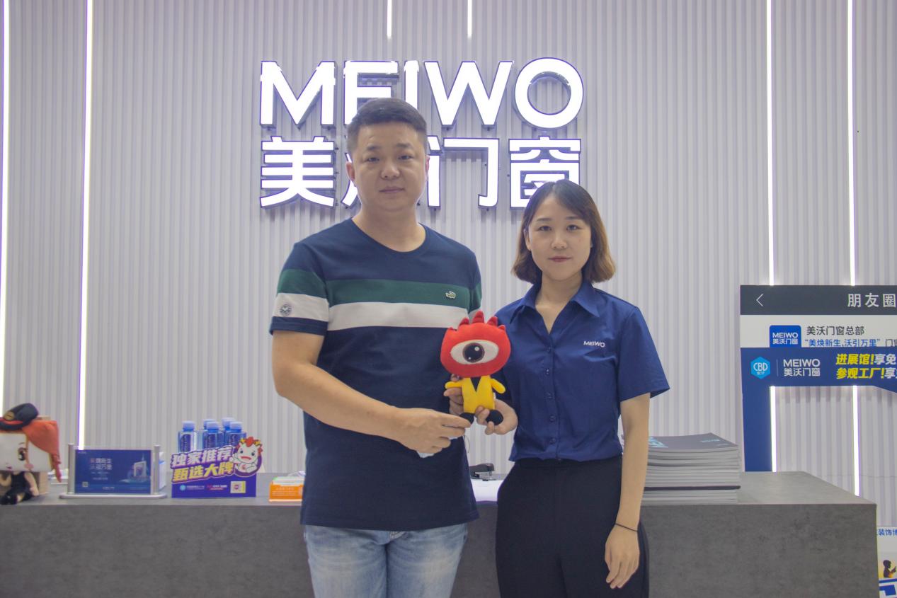 展会直击美沃门窗章珂坚定匠心品质铸造行业地位