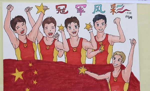 奥运会再现中国精神,学校掀起"最炫运动风"花式助威