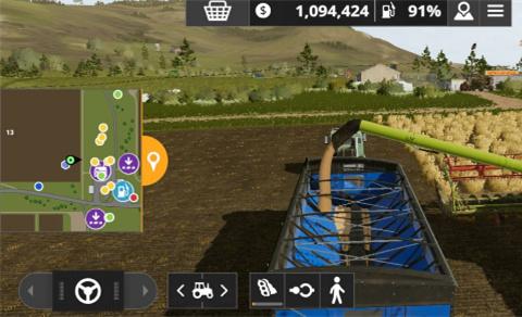 富豪最向往的退休生活《模拟农场20》回归自然开拖拉机种田