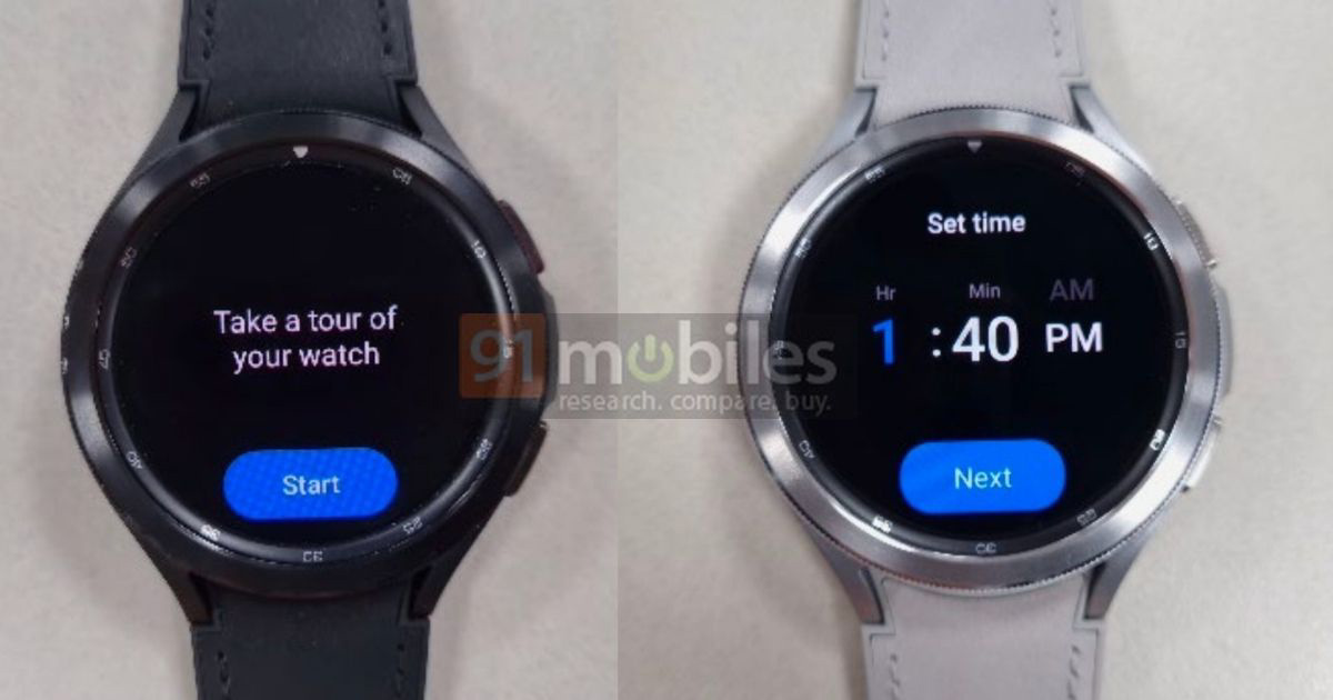 galaxy watch 4,galaxy buds2 三星galaxy watch4 classic 实拍图曝光
