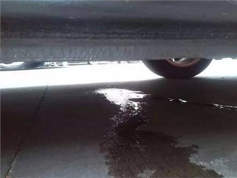 车底一滩液体，车主吓到了，然而却有人说：这液体越多越好