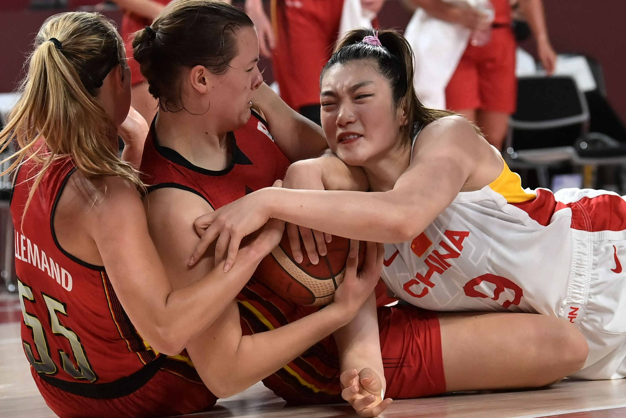 中国女篮vs比利时。