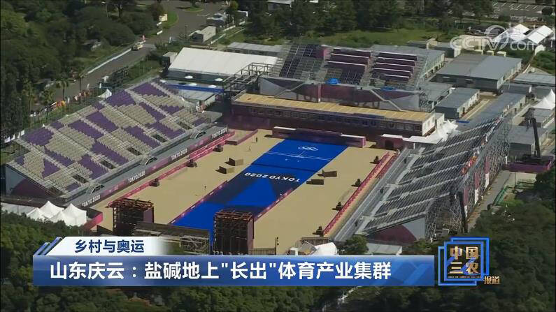 央视《中国三农报道》关注德州庆云 盐碱地上“长出”体育产业集群休闲区蓝鸢梦想 - Www.slyday.coM 央视《中国三农报道》关注德州庆云 盐碱地上“长出”体育产业集群休闲区蓝鸢梦想 - Www.slyday.coM