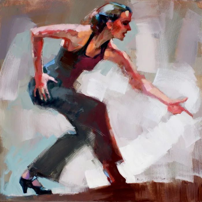 跳一曲炽热的，热情的弗拉门戈舞，欢度时光