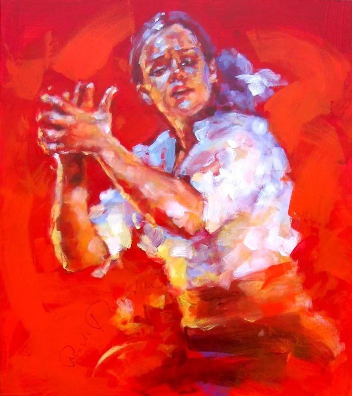 跳一曲炽热的，热情的弗拉门戈舞，欢度时光