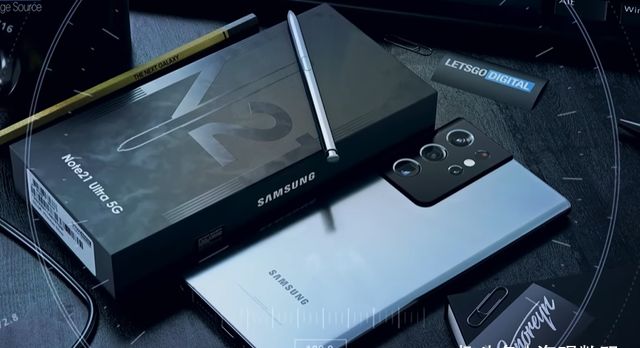 三星galaxy note21,三星galaxynote20 三星note21 ultra曝光,144hz 骁龙888plus 2亿像素,售价成亮点