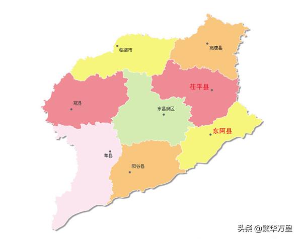 山东省的区划调整,16个地级市之一,聊城市为何有11个区县?