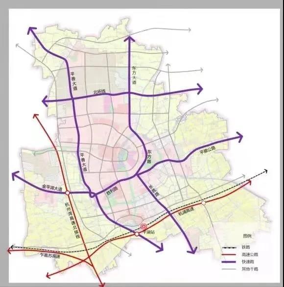 轨道线,快速路……平湖市中心城区路网规划等你来建言