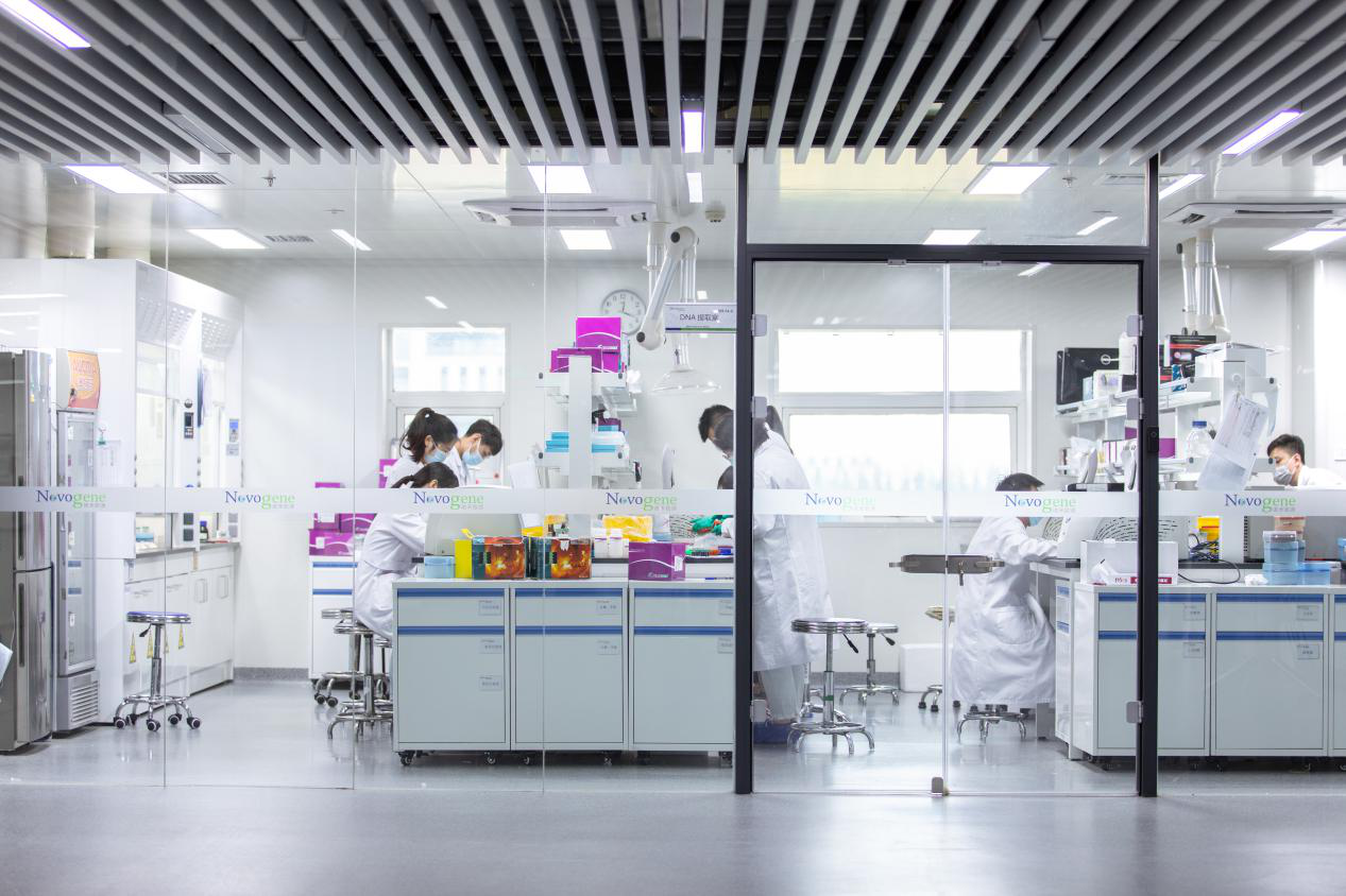 天津诺禾实验中心(央广网发 企业供图)