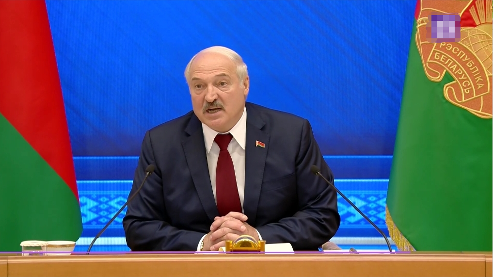白俄罗斯总统卢卡申科 《消息报》网站视频截图