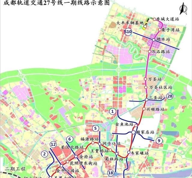 成都地铁27号线延伸线,永宁还有多久可以经过地铁到市区?