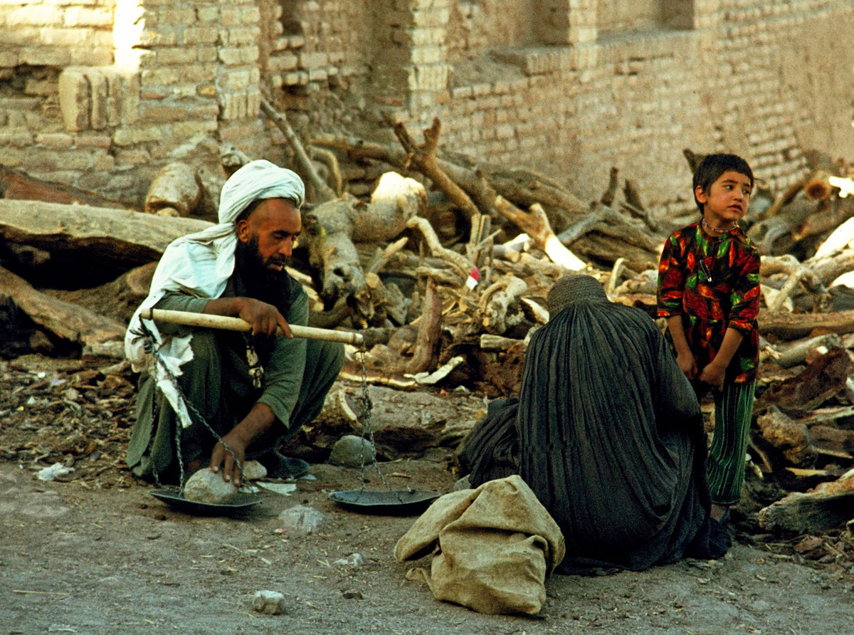 彩色老照片70年代的阿富汗边远地区基本还是老样子
