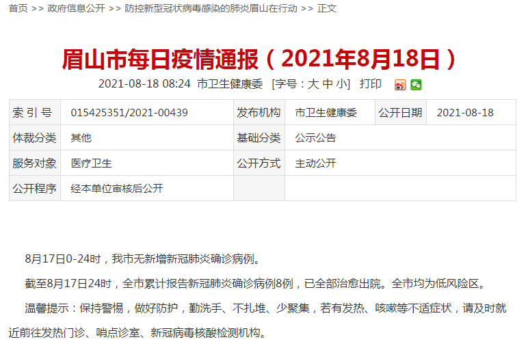 眉山连续553天0新增,四川无新增确诊病例休闲区蓝鸢梦想 - Www.slyday.coM 眉山连续553天0新增,四川无新增确诊病例休闲区蓝鸢梦想 - Www.slyday.coM