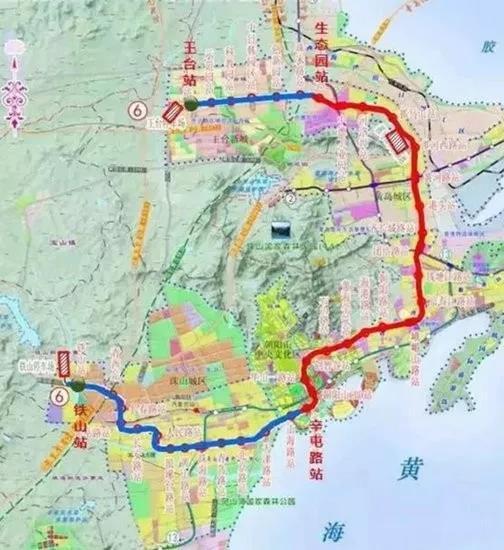 青岛地铁1号线南段4号线6号线和2号线西延段的通车时间表来了