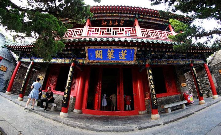 关于蓬莱阁景区恢复开放的通告