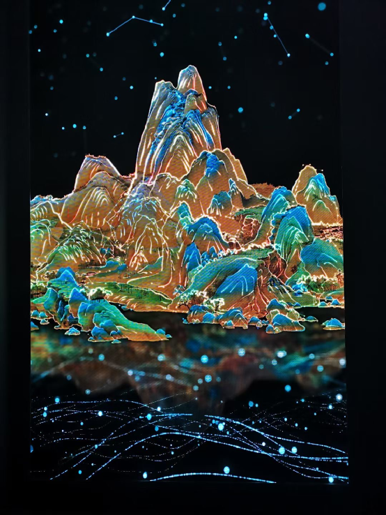 《画游千里江山——故宫沉浸艺术展》在重庆两江新区正式开幕|凤凰卫视|千里江山图|千里江山_新浪新闻