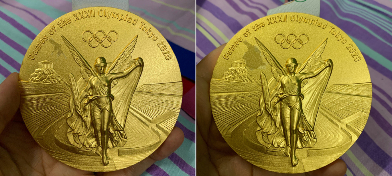 朱雪莹东京奥运会金牌抠掉一层皮,日本造币局回应!网友:里面是巧克力吗?休闲区蓝鸢梦想 - Www.slyday.coM 朱雪莹东京奥运会金牌抠掉一层皮,日本造币局回应!网友:里面是巧克力吗?休闲区蓝鸢梦想 - Www.slyday.coM