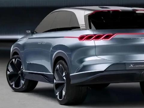 比亚迪又出概念车 X-Dream官图曝光 3.9S破百