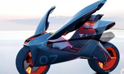 顶级摩企再发概念电摩车型!仿昆虫设计前所未见,超科幻更安全!