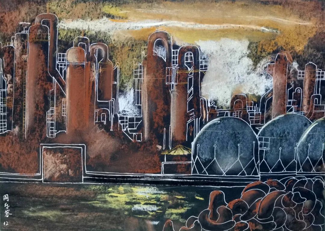 小小美术家眼中的核工业梵高撞费米主题画展作品选登
