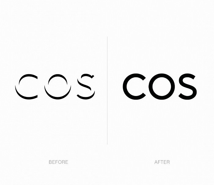 COS原Logo（左）和COS新Logo（右）图片来源：COS