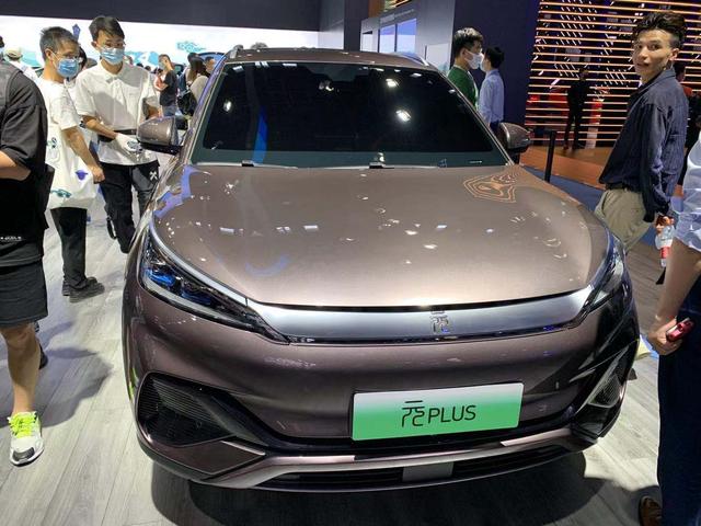 比亚迪元plus2021款,比亚迪元plus内饰 元plus于2021成都车展亮相 比亚迪e平台3.0首款纯电suv
