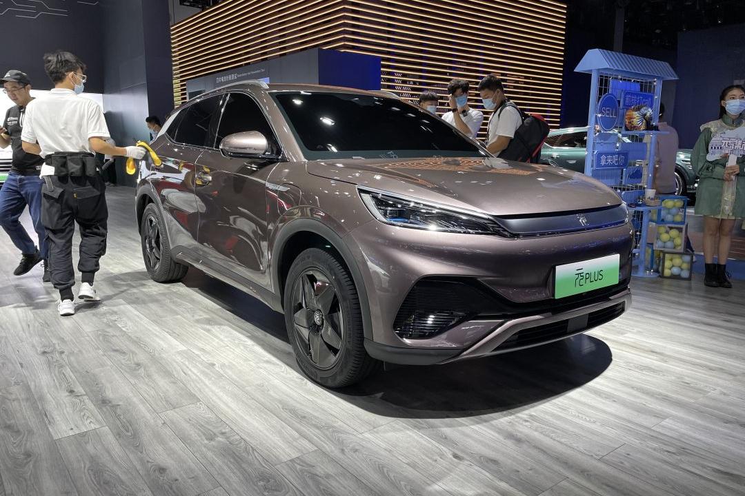 比亚迪纯电动suv车型,比亚迪宋suv纯电动车 2021成都车展丨e平台3.0首款纯电动suv 比亚迪元plus首发