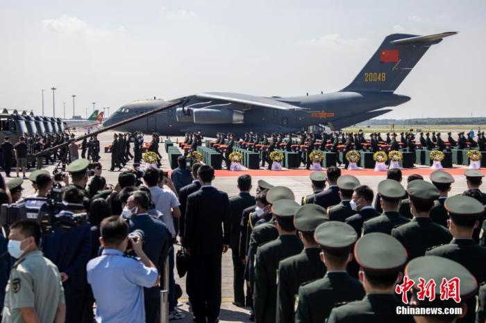 祖国不会忘记!第八批在韩中国人民志愿军烈士遗骸“回家”休闲区蓝鸢梦想 - Www.slyday.coM 祖国不会忘记!第八批在韩中国人民志愿军烈士遗骸“回家”休闲区蓝鸢梦想 - Www.slyday.coM