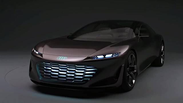 奥迪刚刚发布的全新grandsphere概念车……