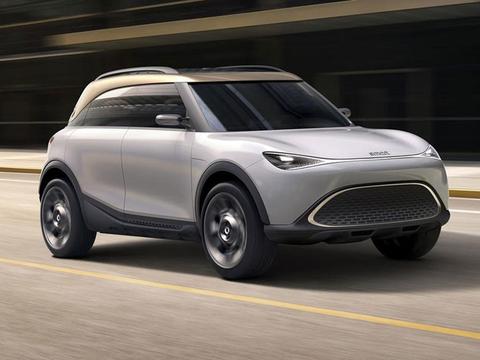 明年量产，Smart电动车发表，吉利入股后首次作品