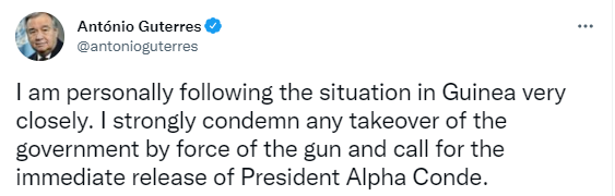 几内亚发生军事政变,总统被扣押!我使馆发布重要提醒休闲区蓝鸢梦想 - Www.slyday.coM 几内亚发生军事政变,总统被扣押!我使馆发布重要提醒休闲区蓝鸢梦想 - Www.slyday.coM