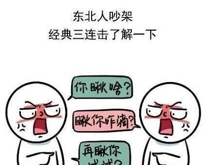 网上很多段子吵架的开场都是"你瞅啥?
