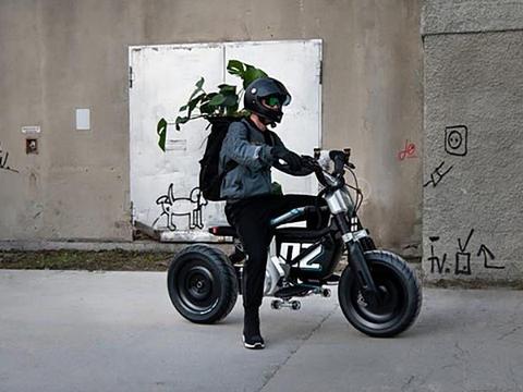 宝马推出概念电动摩托车：外形时尚,最高时速90公里