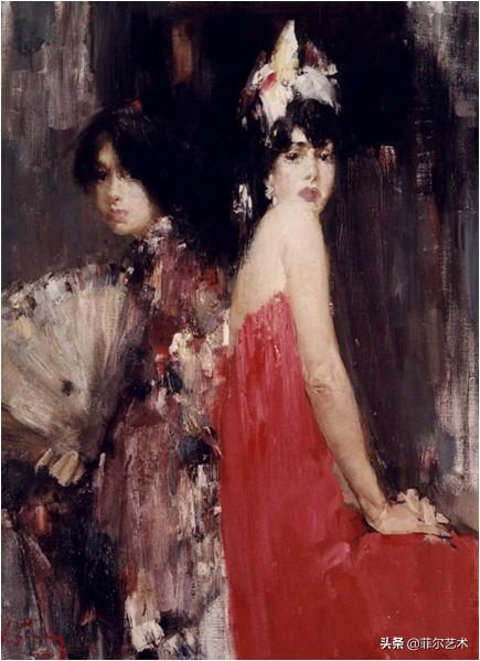 非常喜欢这位画家作品~<a href=