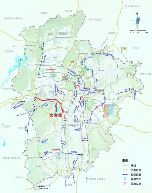贵阳这几条新建道路受理公示!涉及数博大道,太金线