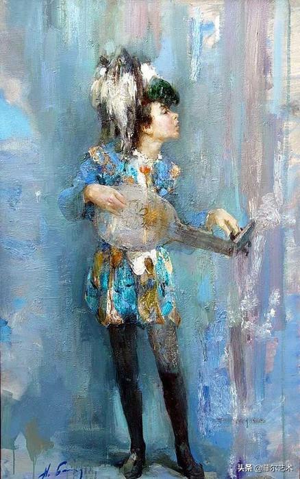 非常喜欢这位画家作品~<a href=