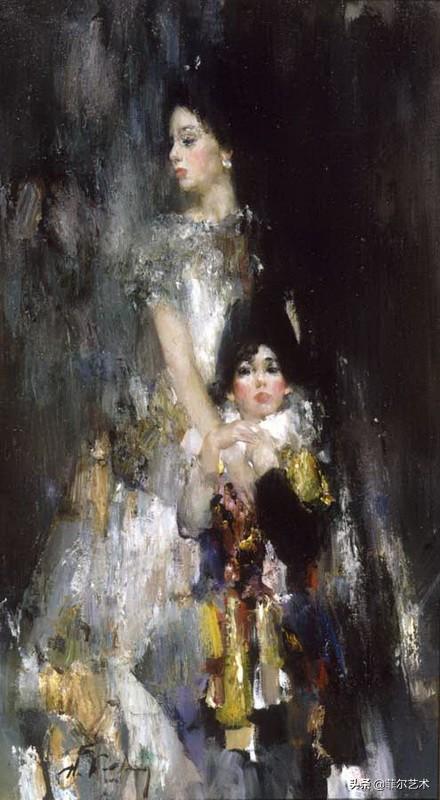 非常喜欢这位画家作品~<a href=