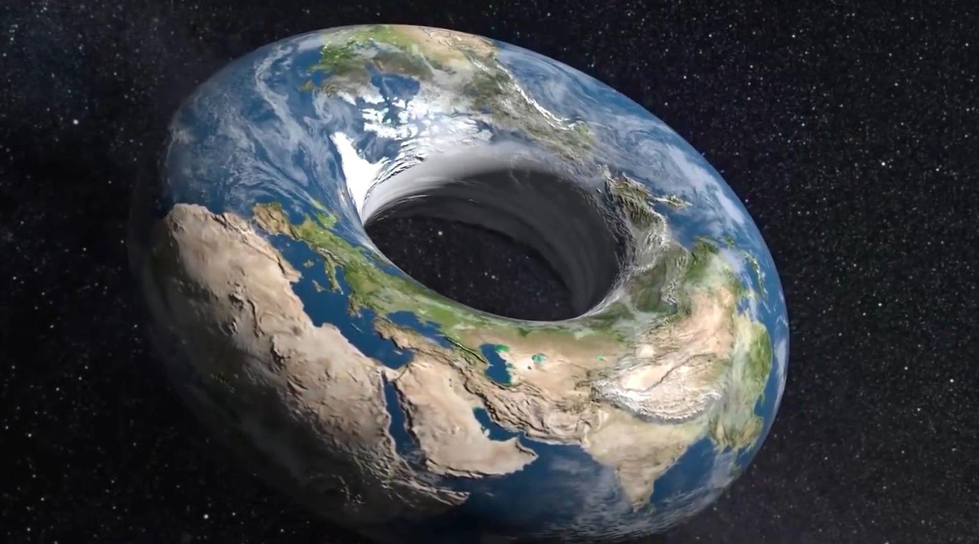 地球不是圆的?地平说坚持认为地球是平的,甚至可能是甜甜圈形状